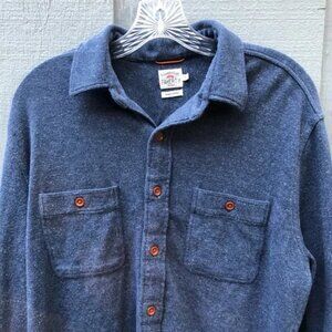 Faherty Knit Alpine Long Sleeve Button Down Shirt